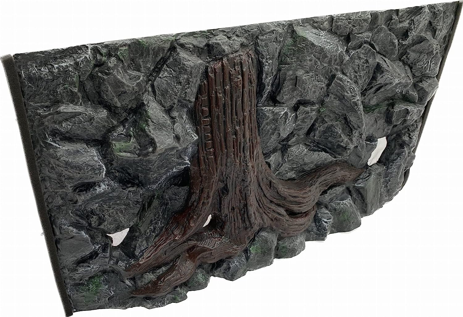 Pozadí do akvária Kořen 80x40 s pěnovým okrajem